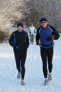 ENCI-bos in de sneeuw